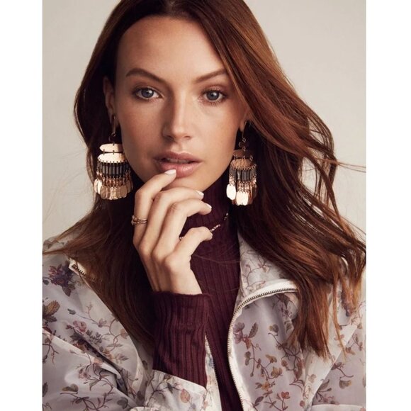 Kendra Scott Nicola Statement Earrings - Picture 1 of 13